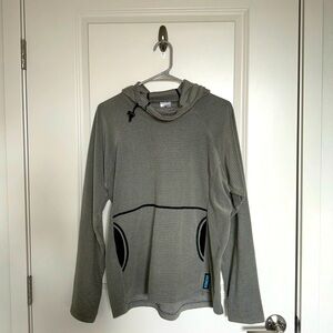 Melanzana microgrid hoodie